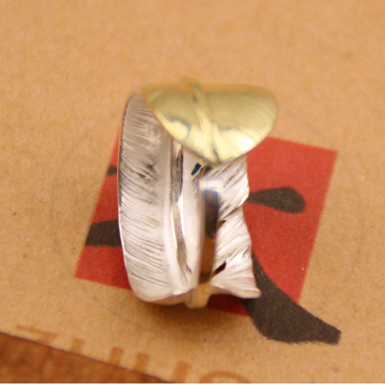 goro's ゴローズ 925純銀手作 スーパーコピー アイキャッチ フェザーリング|スーパーコピーn級優良店 5 goro's ゴローズ 925純銀手作 スーパーコピー アイキャッチ フェザーリング