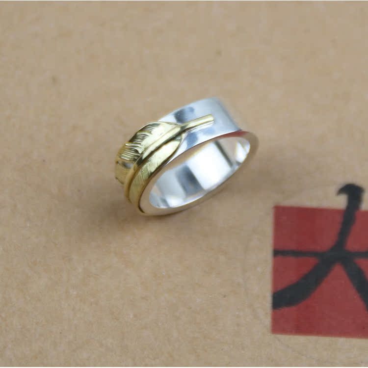 高橋吾郎 ゴローズ スーパーコピー 手作りシルバーアクセサリー羽根指輪925純銀|スーパーコピーn級優良店 3 高橋吾郎 ゴローズ スーパーコピー 手作りシルバーアクセサリー羽根指輪925純銀