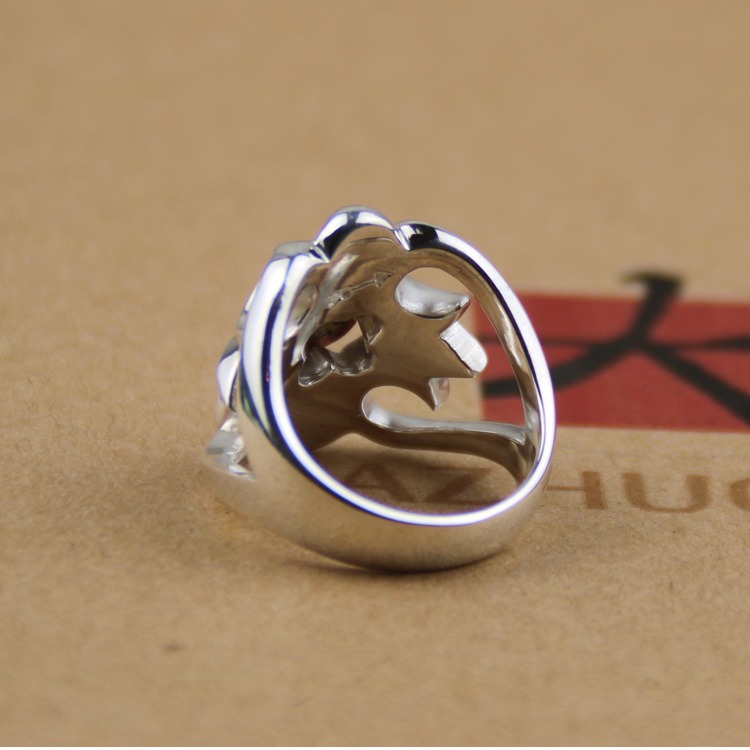 高橋吾郎 ゴローズ スーパーコピー 飛鳥印台トーテム指輪925純銀