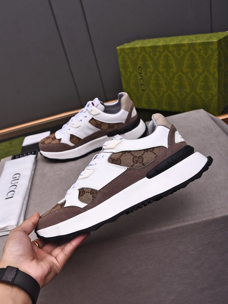 超レア激得 グッチ コピー  アイキャッチ  ランニングカジュアルスニーカ