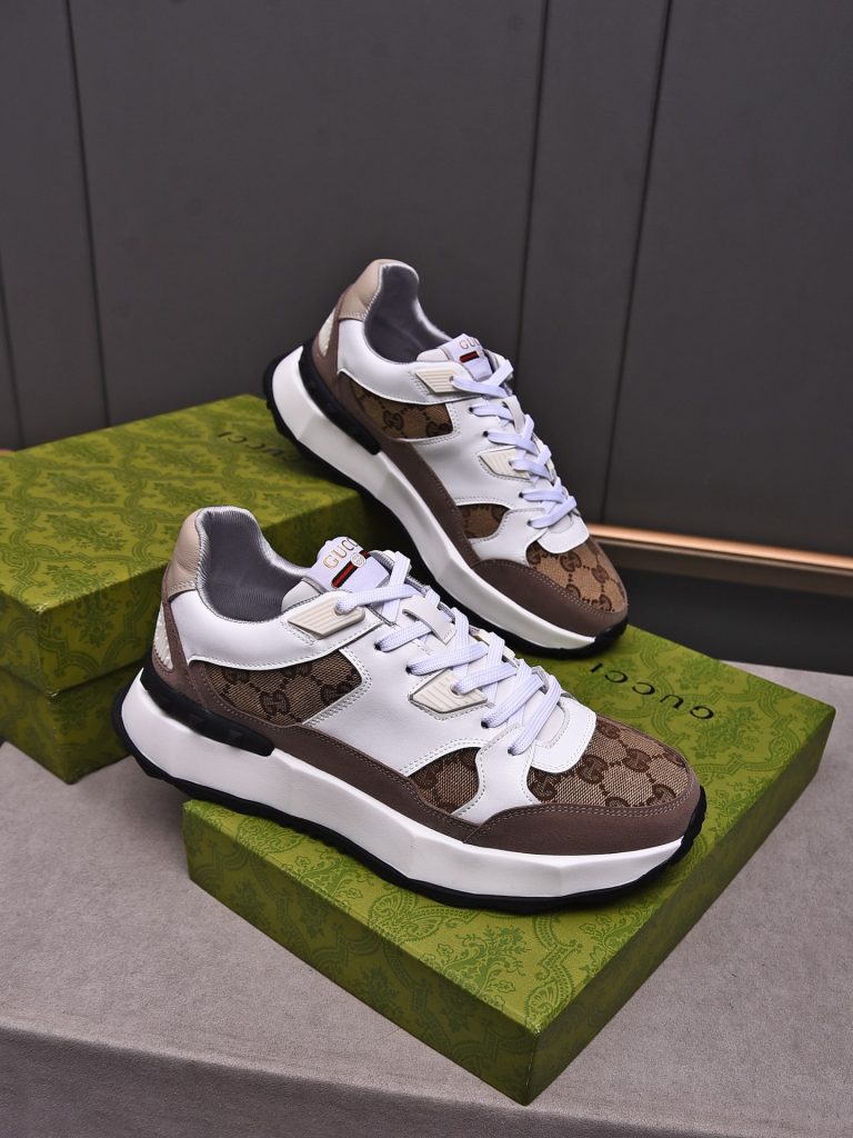 超レア激得 グッチ コピー  アイキャッチ  ランニングカジュアルスニーカ