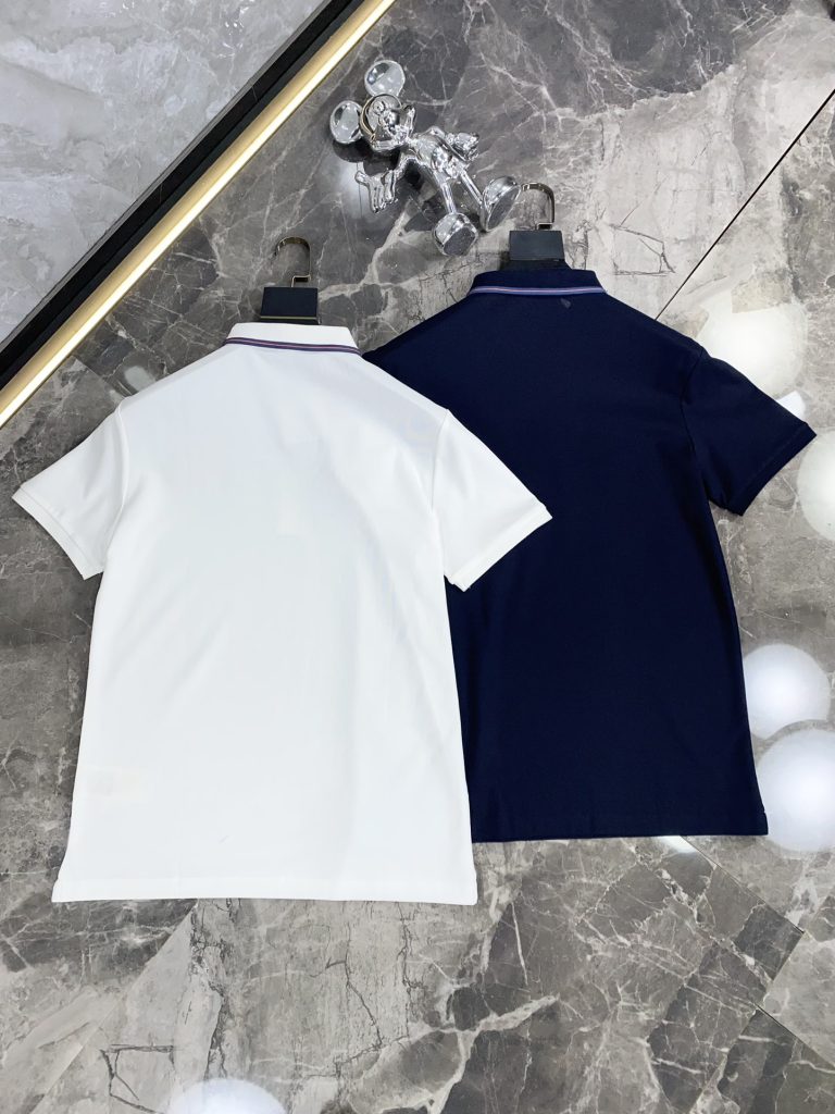 エルメス 偽物 人气新作 ファッション アルファベットロゴ男性折り襟ポロシャツ