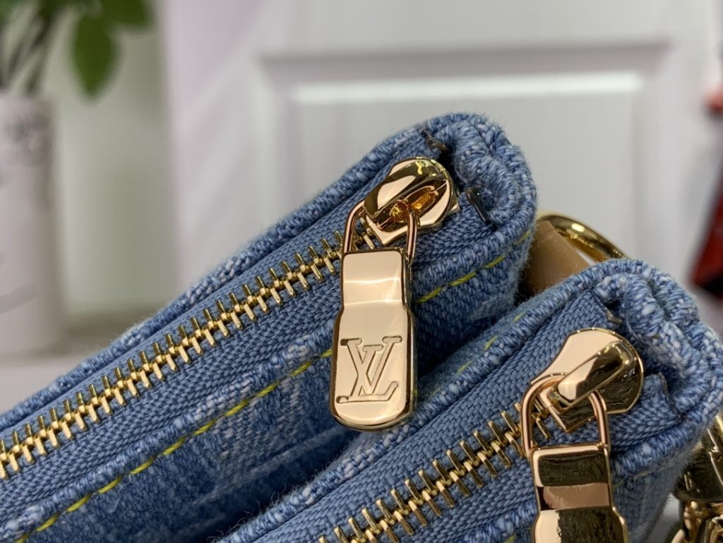 ルイヴィトン スーパーコピー 新作デニムキャンバスバッグ 