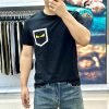 フェンディスーパーコピー 入手困難 ロゴプリントファッション カジュアル半袖Tシャツ