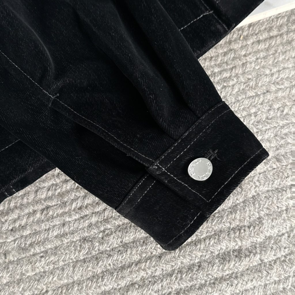 プラダ コピー 新作高級ベルベット純綿デニムジャケット|スーパーコピーn級優良店 8 プラダ コピー 新作高級ベルベット純綿デニムジャケット