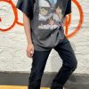 セントマ イケル n級品 ファッション レトロ プリントカジュアル半袖Tシャツ