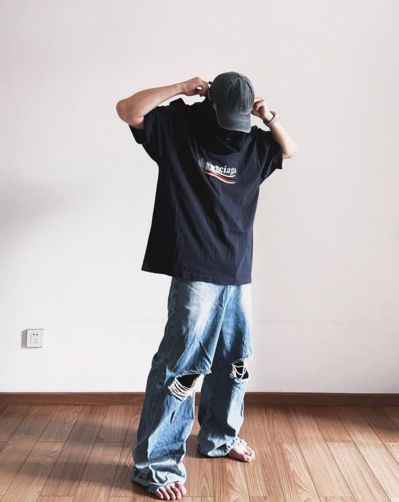 激安販売 業界最高い品質 セントマ イケル コピー ファッション 波プリントカジュアル半袖Tシャツ