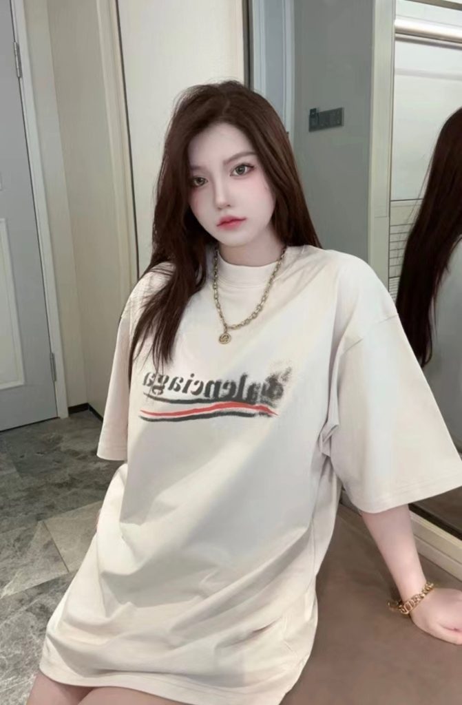 セントマ イケル コピー ファッション 波プリントカジュアル半袖Tシャツ