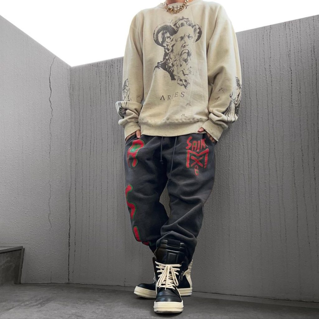 大特価！新商品！ セントマ イケル スーパーコピー 牡羊座 グラフィティきヴィンテージパーカー