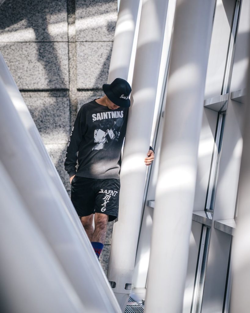 品質保証新作登場 セントマイケル コピー レトロ プリント パーカー