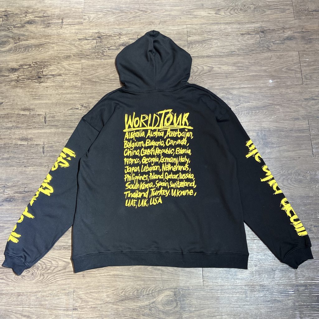 品質保証新作登場 ヴェトモン 偽物アメリカンスタイルアルファベットプリントフード付きパーカー