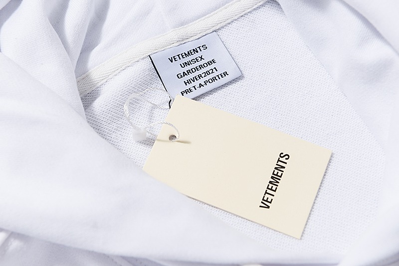 入手困難 ヴェトモン コピー シンプルスタイルアルファベットプリントフード付きパーカー