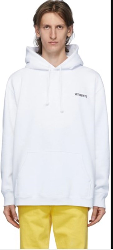 入手困難 ヴェトモン コピー シンプルスタイルアルファベットプリントフード付きパーカー