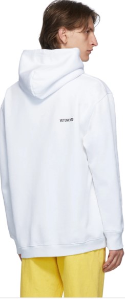 入手困難 ヴェトモン コピー シンプルスタイルアルファベットプリントフード付きパーカー