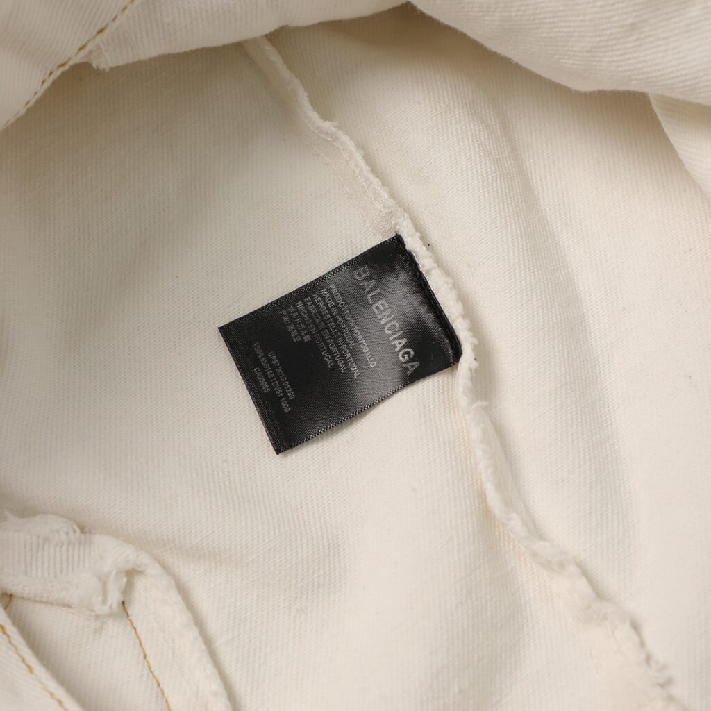  最安値人気 バレンシアガ   スーパーコピー 刺しゅうデニムジャケットジャケット