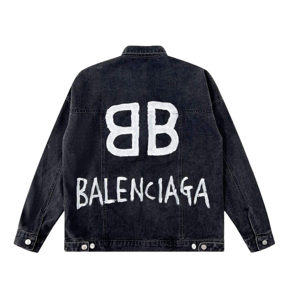 最安値人気 バレンシアガ コピー   レトロ デニムジャケット