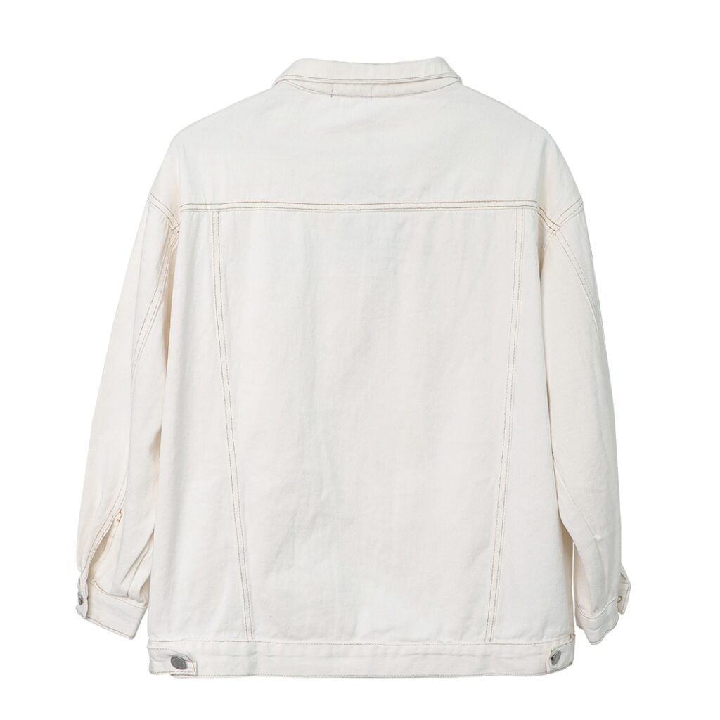  最安値人気 バレンシアガ   スーパーコピー 刺しゅうデニムジャケットジャケット