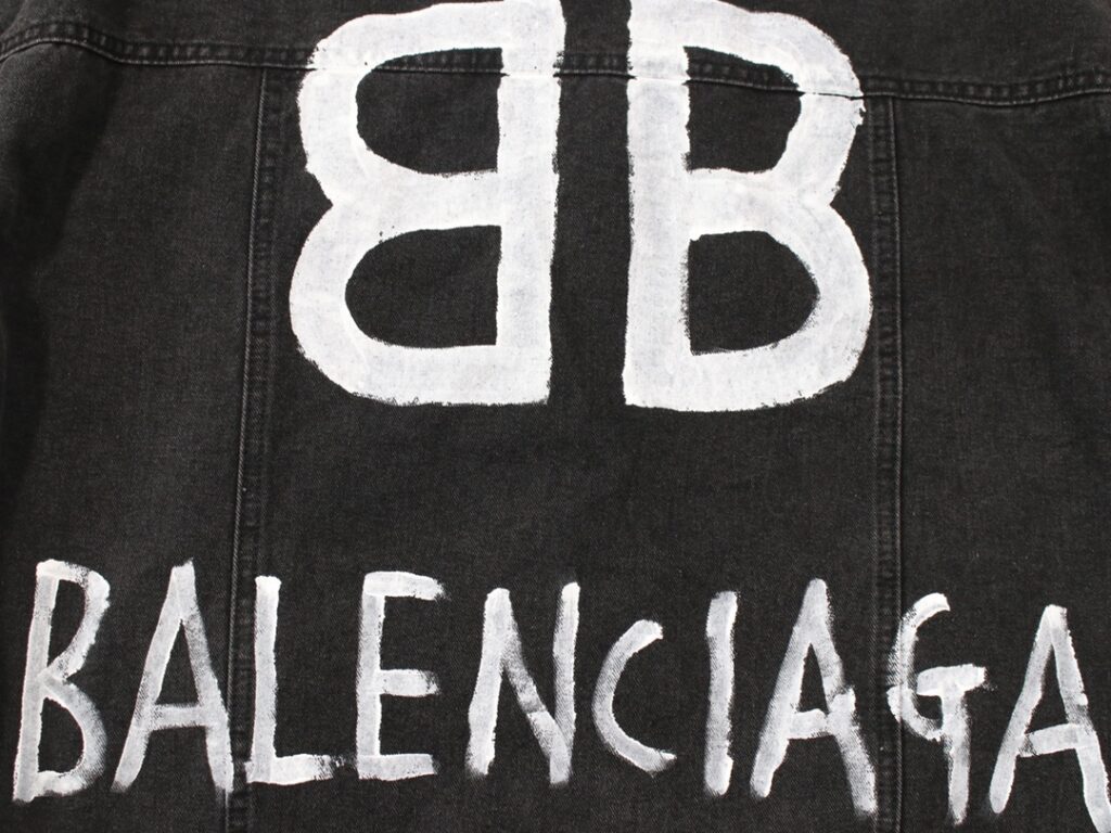 最安値人気 バレンシアガ コピー   レトロ デニムジャケット