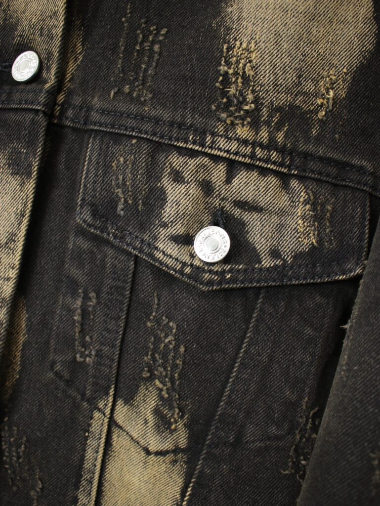 激安大特価最新作  バレンシアガ   偽物  刺しゅうデニムジャケットジャケット