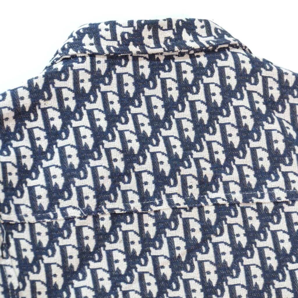 芸能人愛用 高級感ある ディオール n級品 定番プリントデニムブルゾンジャケット