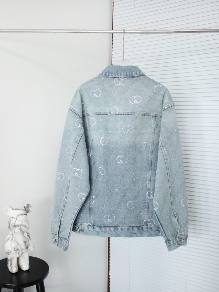 大特価！新商品! グッチ  コピー アイキャッチ 限定デニムジャケット