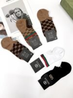 HOT100%新品 グッチ 偽物 吸汗防臭通気性の良いソックス靴下