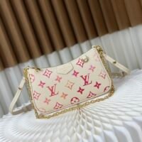 品質保証新作登場 ルイヴィトン 偽物 M81066 春シリーズEasy Pouch On Strap Monogram Empreinte レザーバッグ