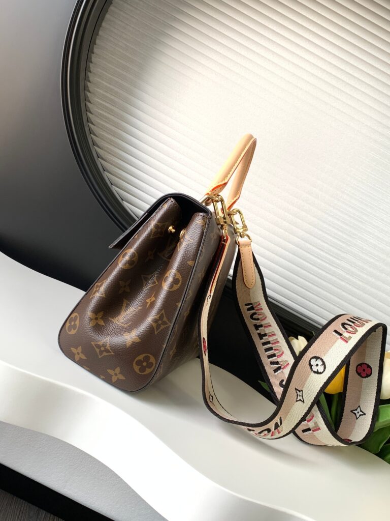 個性的 魅力的 心地よい コットン 素材 ルイヴィトン n級品 M46372 Cluny BB ハンドバッグ