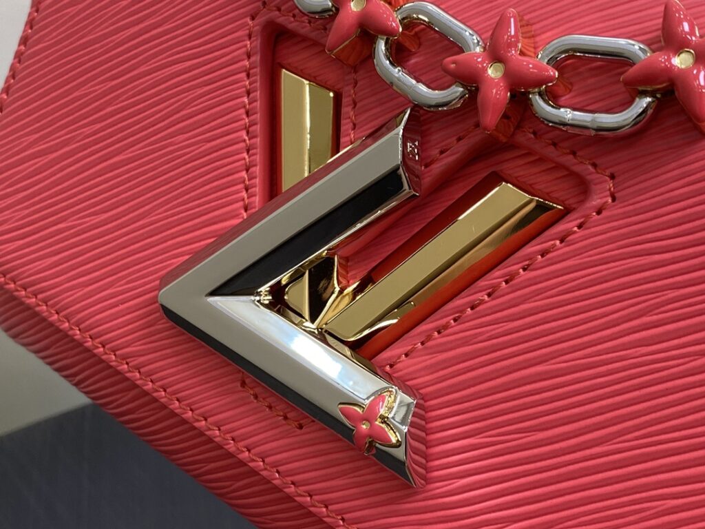 人気セール  ルイヴィトン  スーパーコピー 優良サイト 口コミM24043 NEW Twist MM  ローズレッド ハンドバッグ