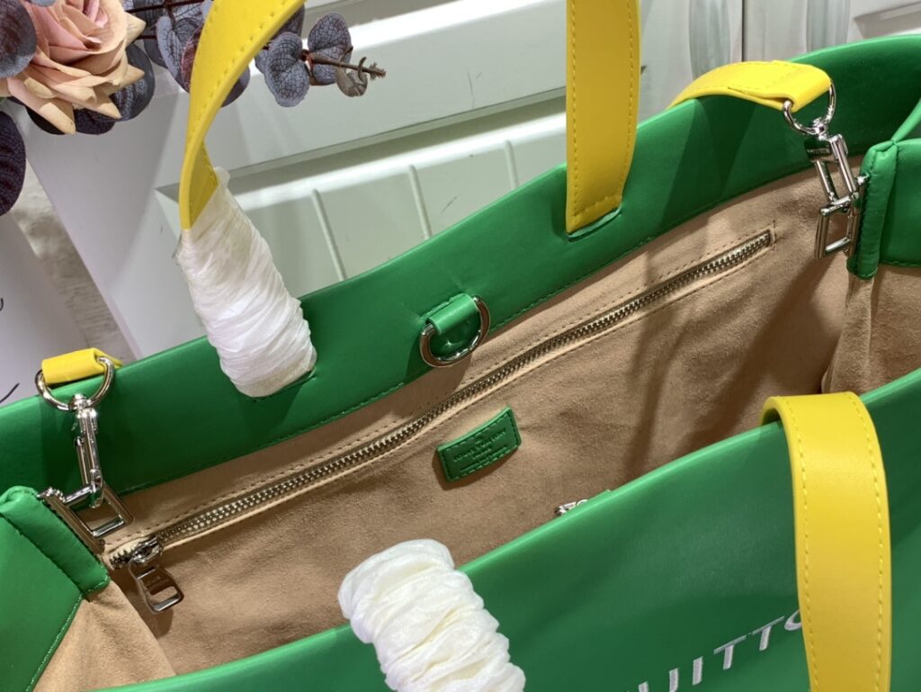 入手困難 ルイヴィトン コピー m24457 グリーン SHOPPER ショッピングバッグ