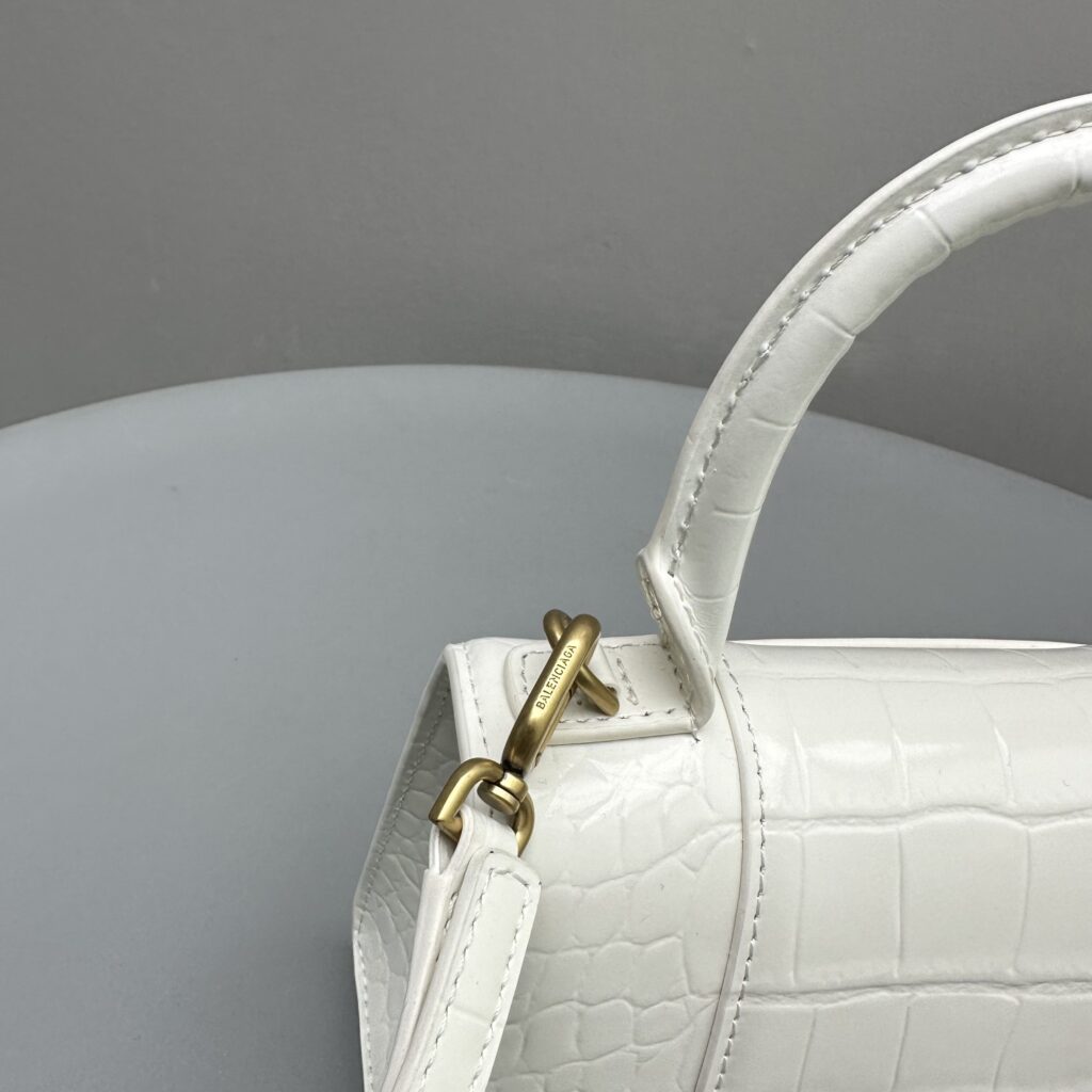 低価直輸入専門店 バーバリー スーパーコピー ワニ革ファスナーHourglass砂時計バッグ