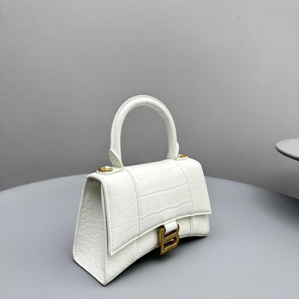 低価直輸入専門店 バーバリー スーパーコピー ワニ革ファスナーHourglass砂時計バッグ