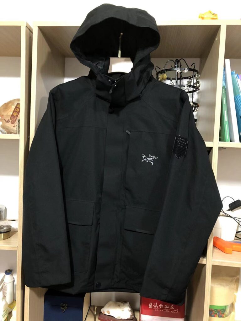 アークテリクス 偽物 beta lightweight防水防風通気フード付きカジュアルジャケットコート