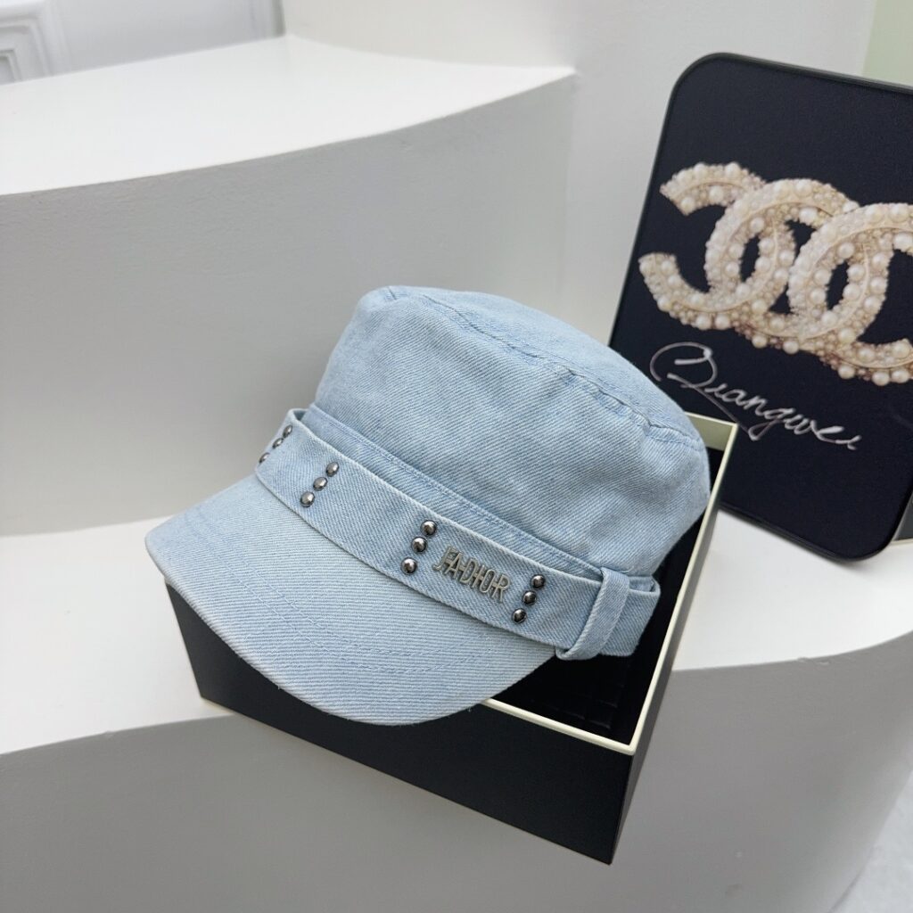  低価直輸入専門店  ディオール  コピー 人気新作デニム生地キャップ