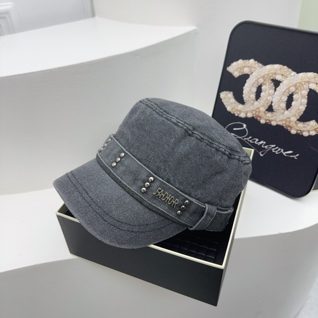  低価直輸入専門店  ディオール  コピー 人気新作デニム生地キャップ