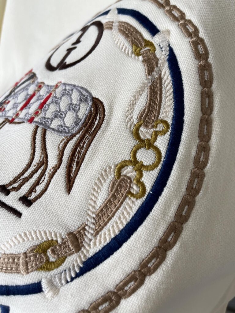 【2024最新着追加】 グッチ スーパーコピー スーパーコピー秋冬新作高刺繍ラウンドネックパーカー