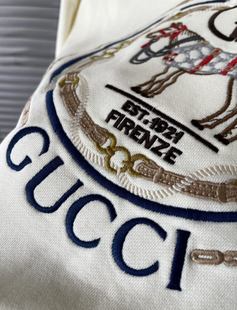 【2024最新着追加】 グッチ スーパーコピー スーパーコピー秋冬新作高刺繍ラウンドネックパーカー