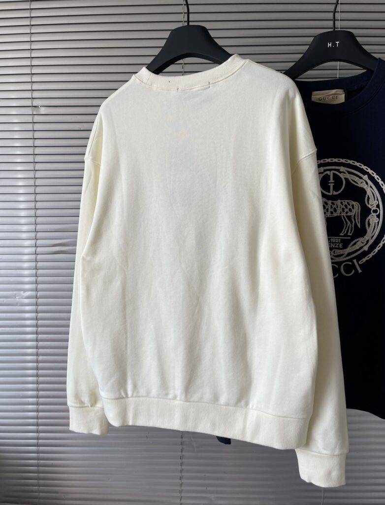 【2024最新着追加】 グッチ スーパーコピー スーパーコピー秋冬新作高刺繍ラウンドネックパーカー