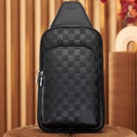 大特価！新商品! ルイヴィトン 偽物 Damier Infini チェック柄ショルダーバッグ