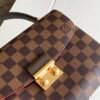 個性的 魅力的 心地よい コットン素材 ルイヴィトン n級品 チェック柄 N41581 CROISETTE DAMIER ハンドバッグ