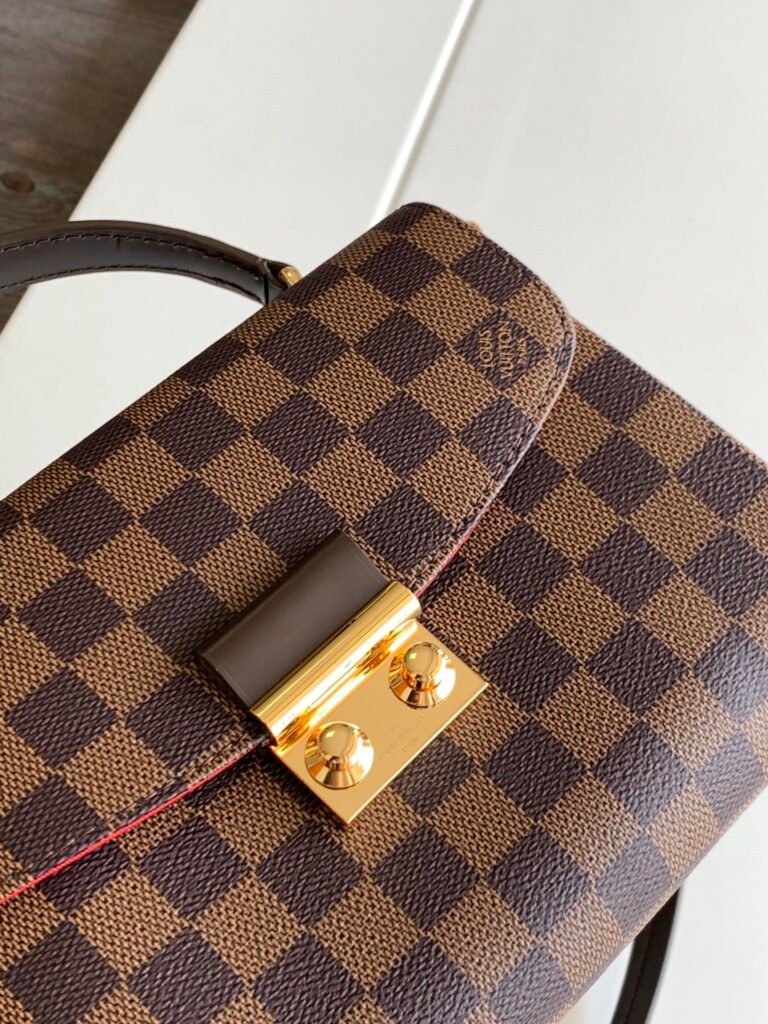 個性的 魅力的 心地よい コットン素材  ルイヴィトン  n級品 チェック柄 N41581 CROISETTE DAMIER ハンドバッグ