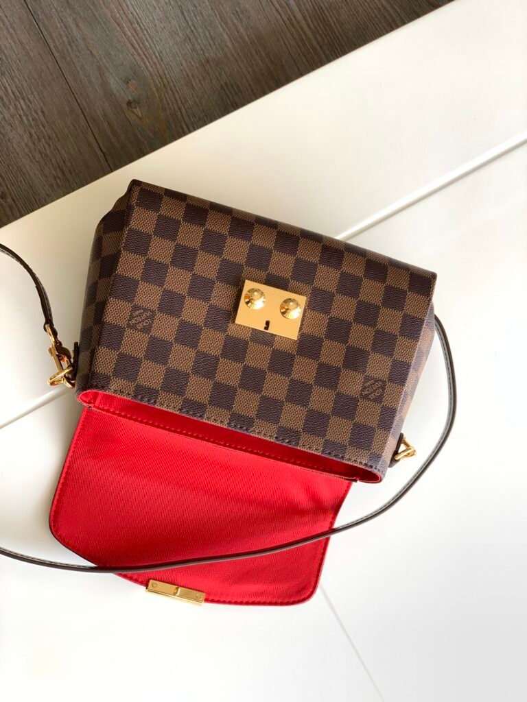 個性的 魅力的 心地よい コットン素材  ルイヴィトン  n級品 チェック柄 N41581 CROISETTE DAMIER ハンドバッグ