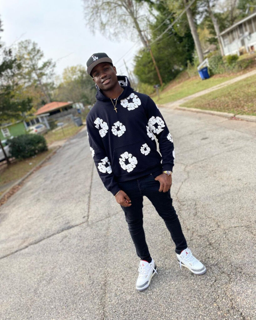  HOT100%新品  セントマ イケル  コピー  プリントフード付きカジュアルパーカー 