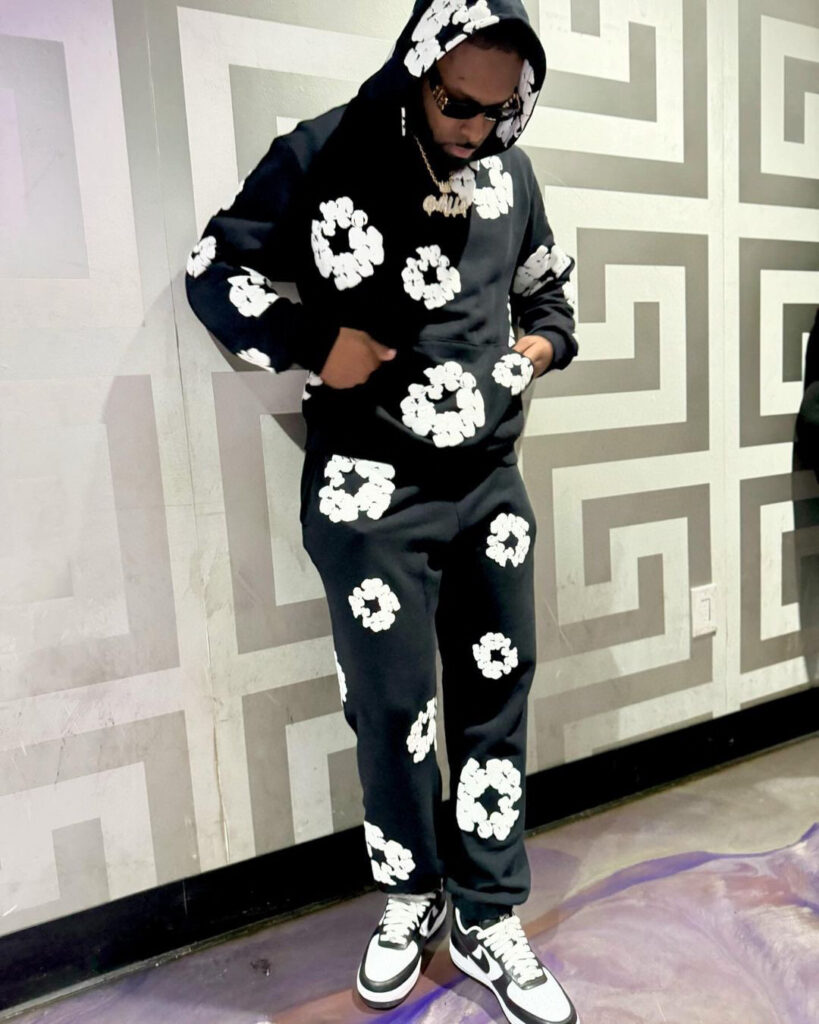  HOT100%新品  セントマ イケル  コピー  プリントフード付きカジュアルパーカー 