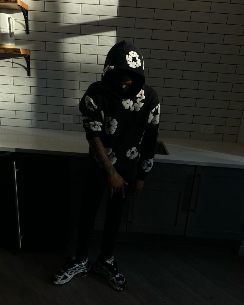 HOT100%新品 セントマ イケル コピー プリントフード付きカジュアルパーカー｜スーパーコピー服