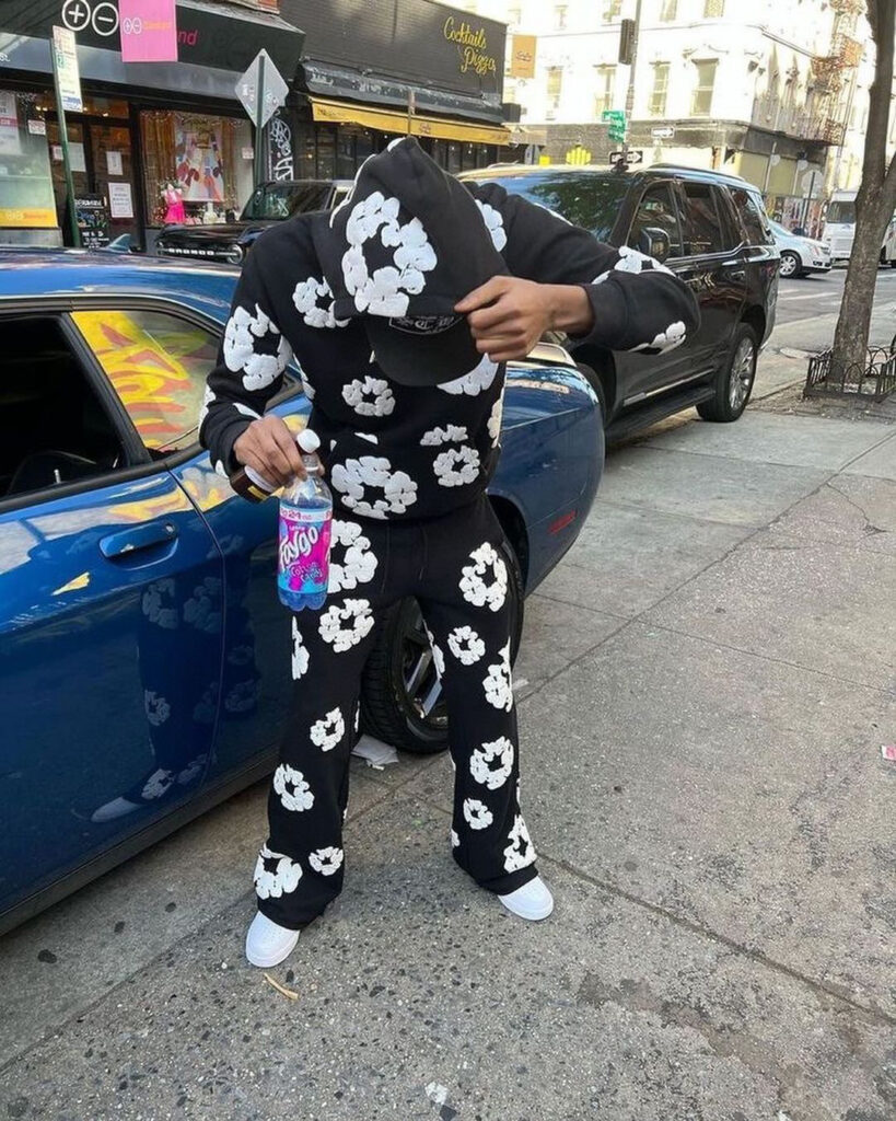  HOT100%新品  セントマ イケル  コピー  プリントフード付きカジュアルパーカー 