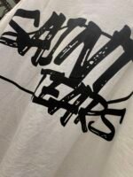 セントマ イケル 偽物 レトロ パイレーツ・オブ・カリビアンプリント半袖Tシャツ