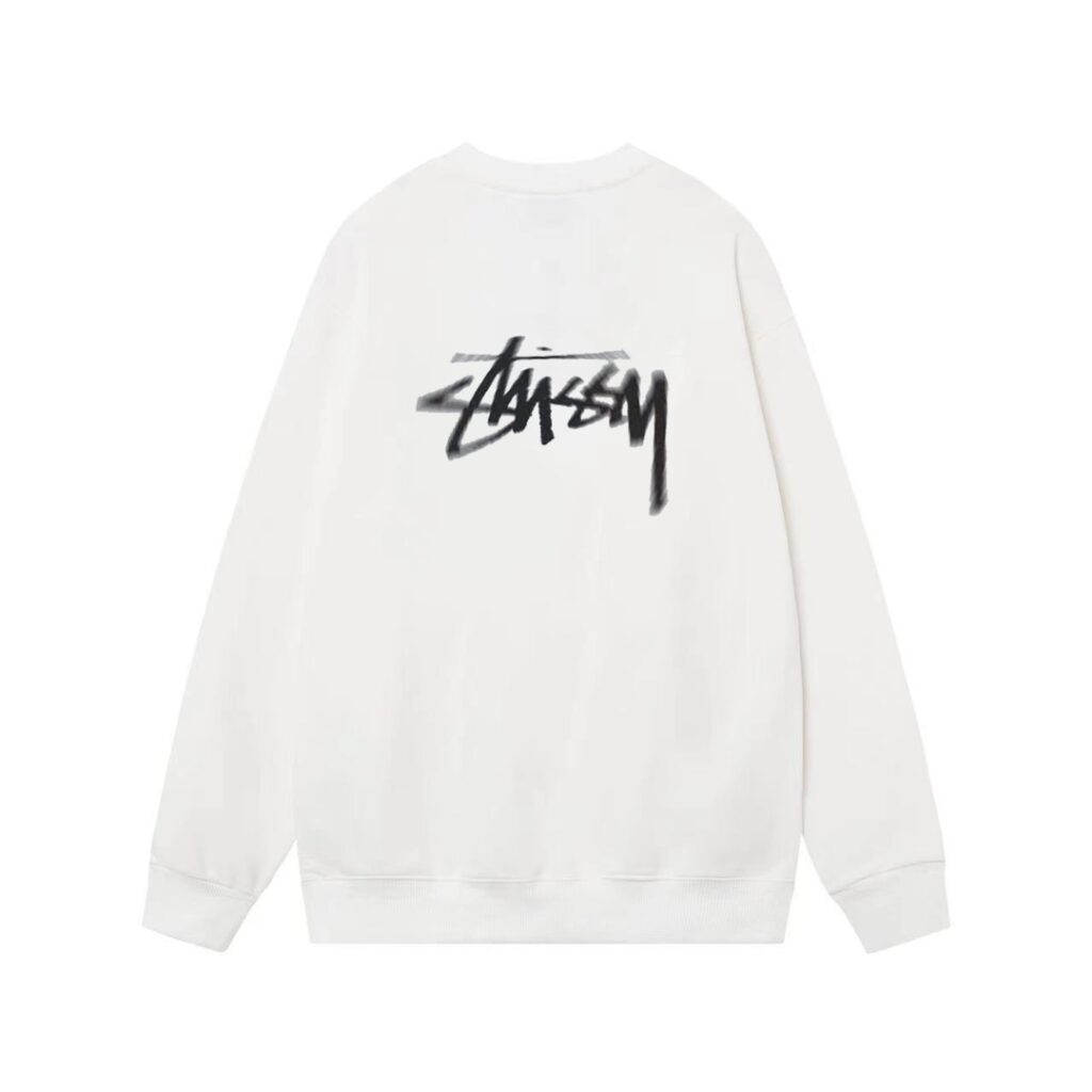  【2024最新着追加】 ステューシー  コピー ユニセックスプリントスウェットシャツ