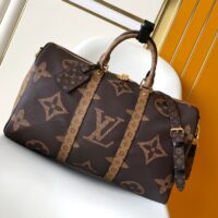 芸能人愛用 ルイヴィトンKeepall 55バッグ ブランド コピー 旅の必需品